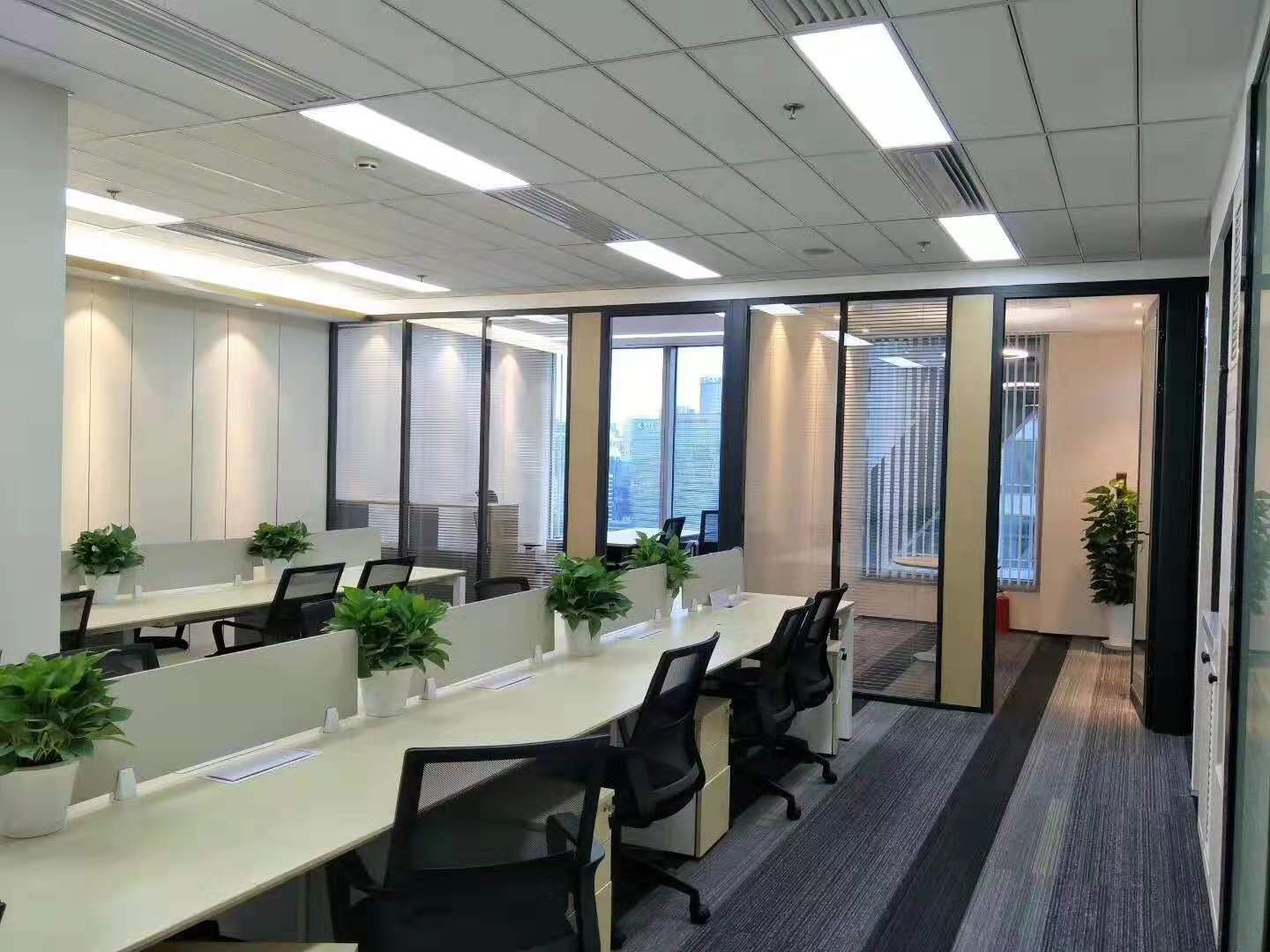 上海证券大厦出租378平办公室精装修带家具