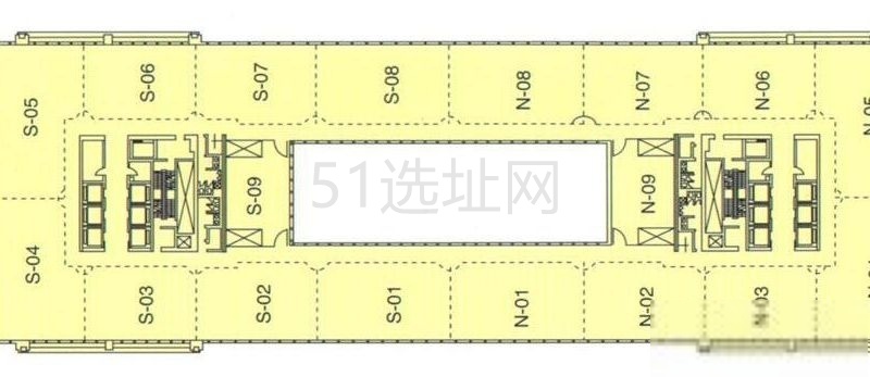 上海证券大厦出租1680平写字楼标准交付