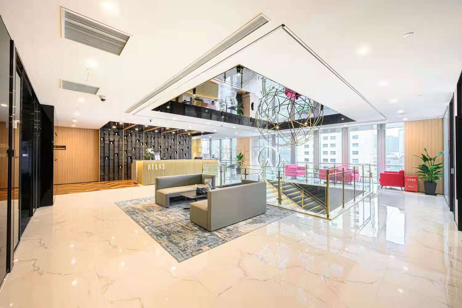 上海金融街中心(ATLAS寰图)共享办公室出租-联合办公室-商务中心租赁