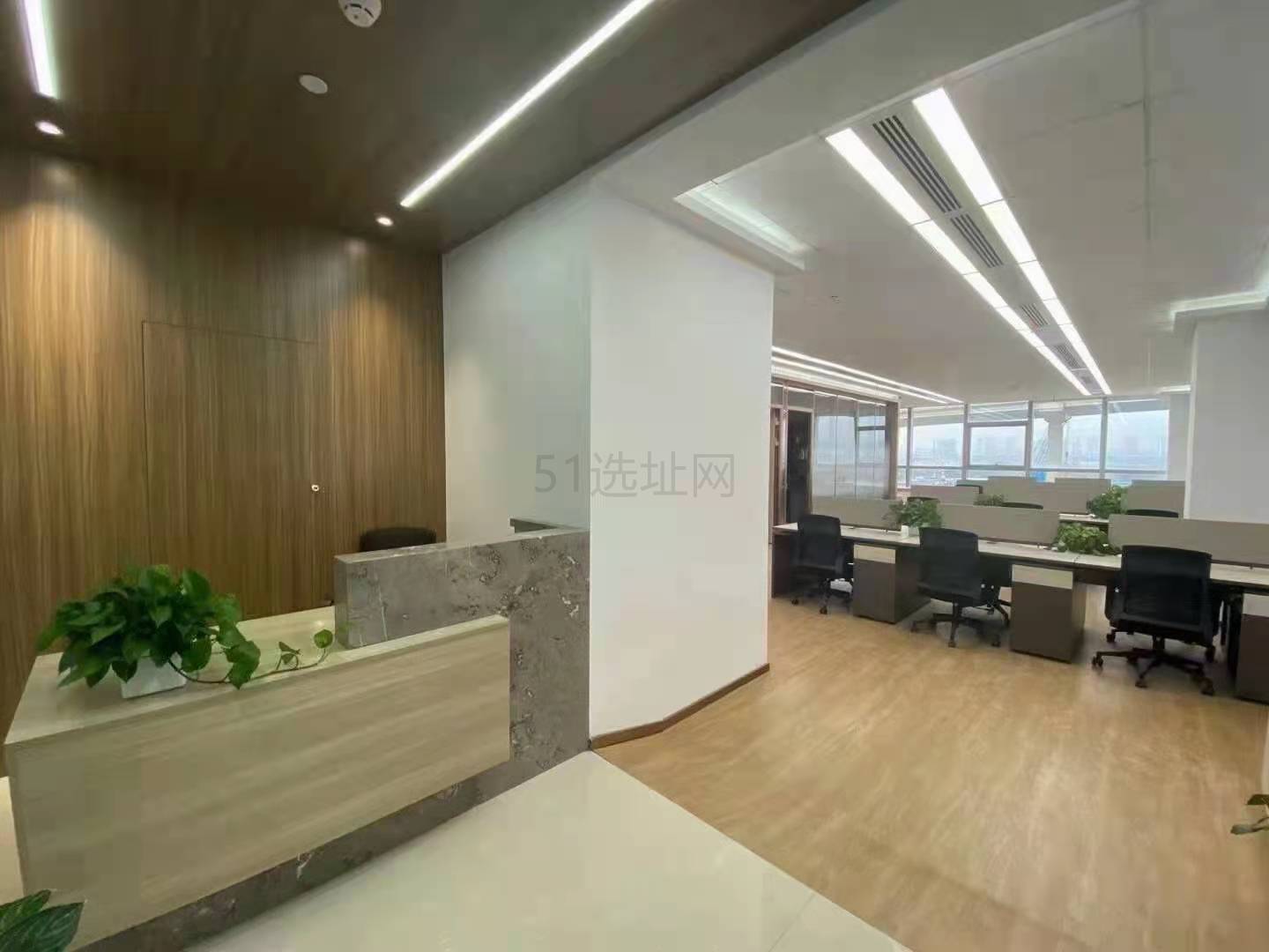 中国黄金大厦（中金上海大厦）出租484平写字楼带装修有家具