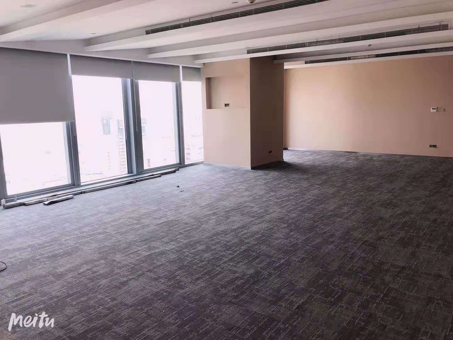宝矿洲际商务中心出租1200平写字楼有装修无家具