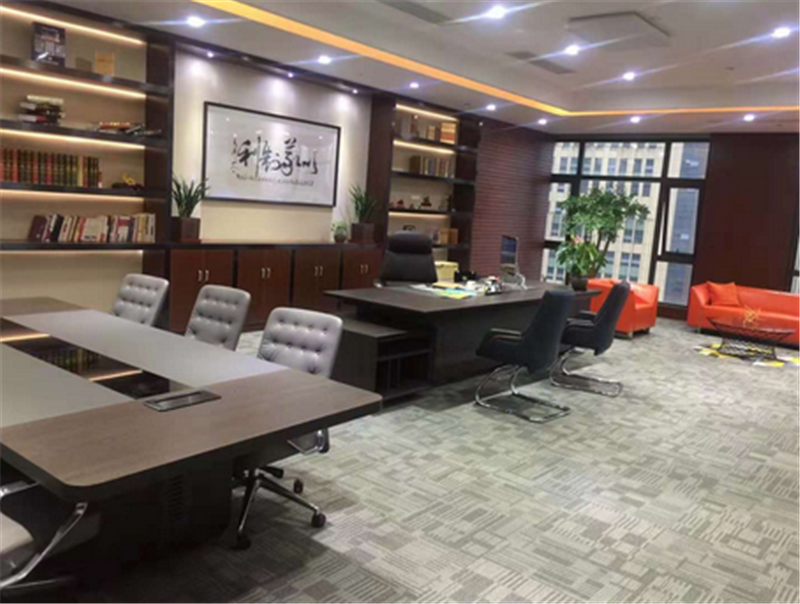 浦东中港汇出租491平办公室精装修带家具