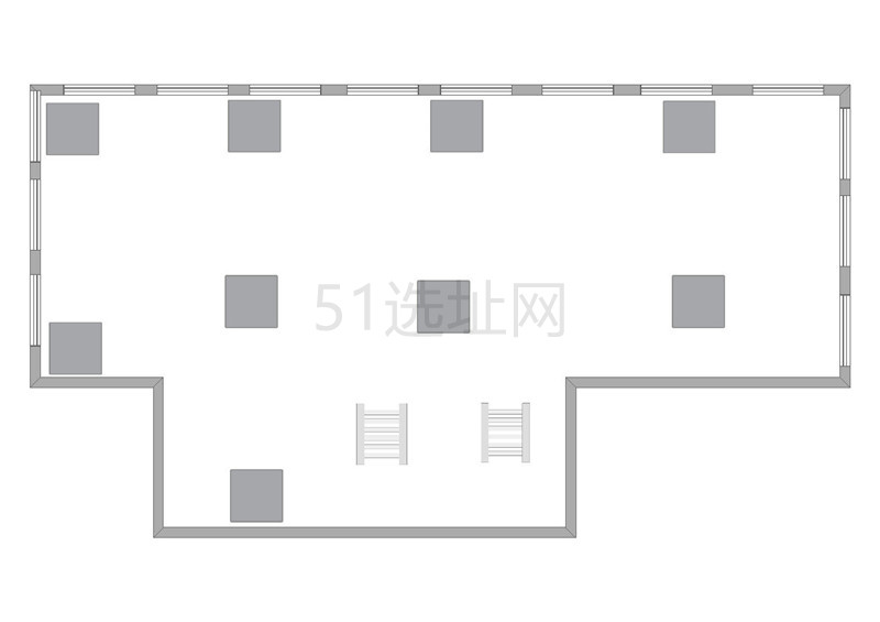 自贸壹号出租229平写字楼标准交付