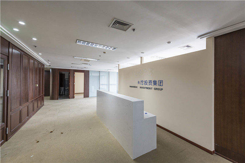 佳兆业金融中心出租356平办公室有装修无家具
