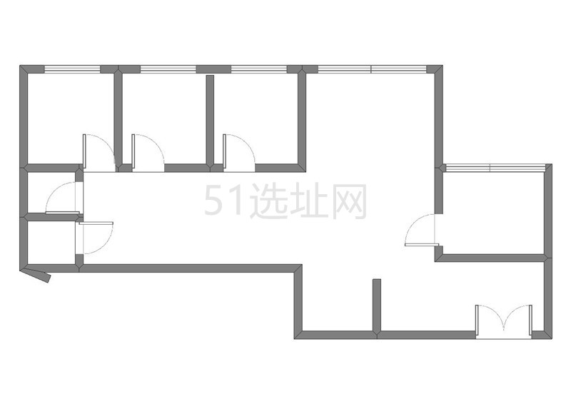 上海银行大厦看江360平办公室出租