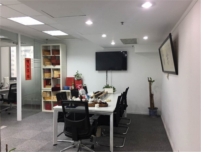 中国煤炭大厦出租168平办公室精装修带家具