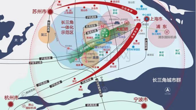 绿地虹桥数智港4.5万平整栋出售，17号线直达，绿地品质