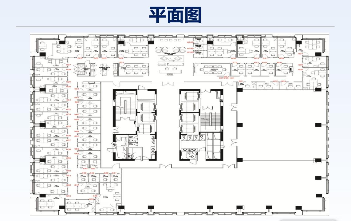 长泰广场Regus雷格斯出租4人间带窗户现房