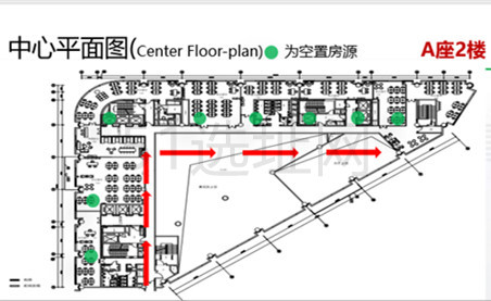 诺亚财富中心（虹桥新地中心）氪空间出租4人间超低价现房