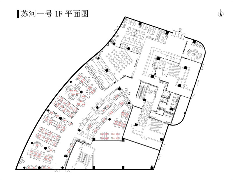 苏河1号禄鸣空间共享办公出租8人间带窗户现房