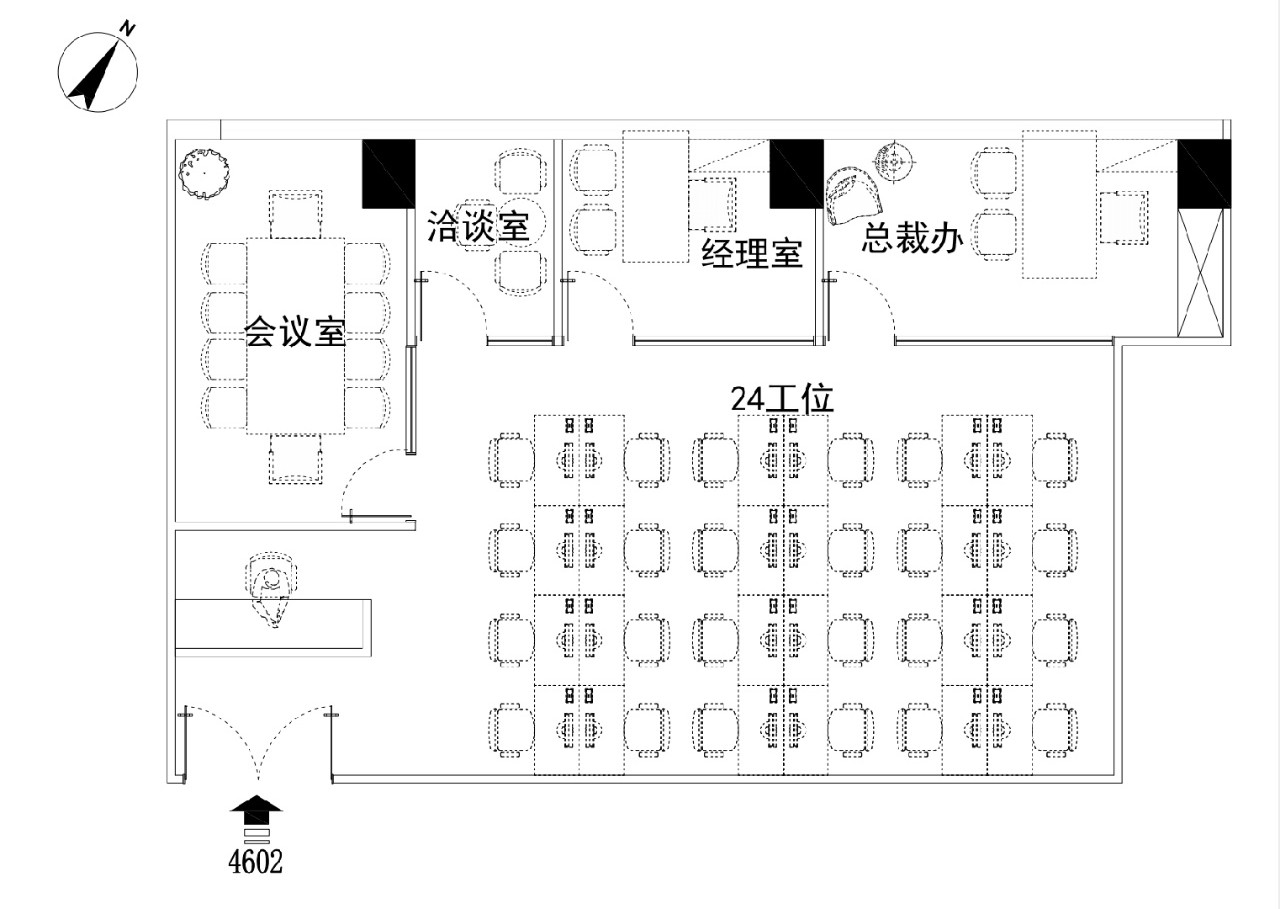 南京西路580号仲益大厦出租258平精装修办公室