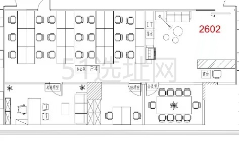 中融恒瑞大厦现房出租287平带家具全配可定制现房，9号线商城路直达