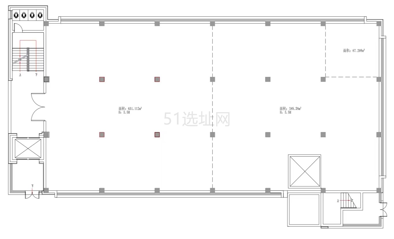 ALL空间出租整层出租1200平，现房可带装修出租，配24小时空调