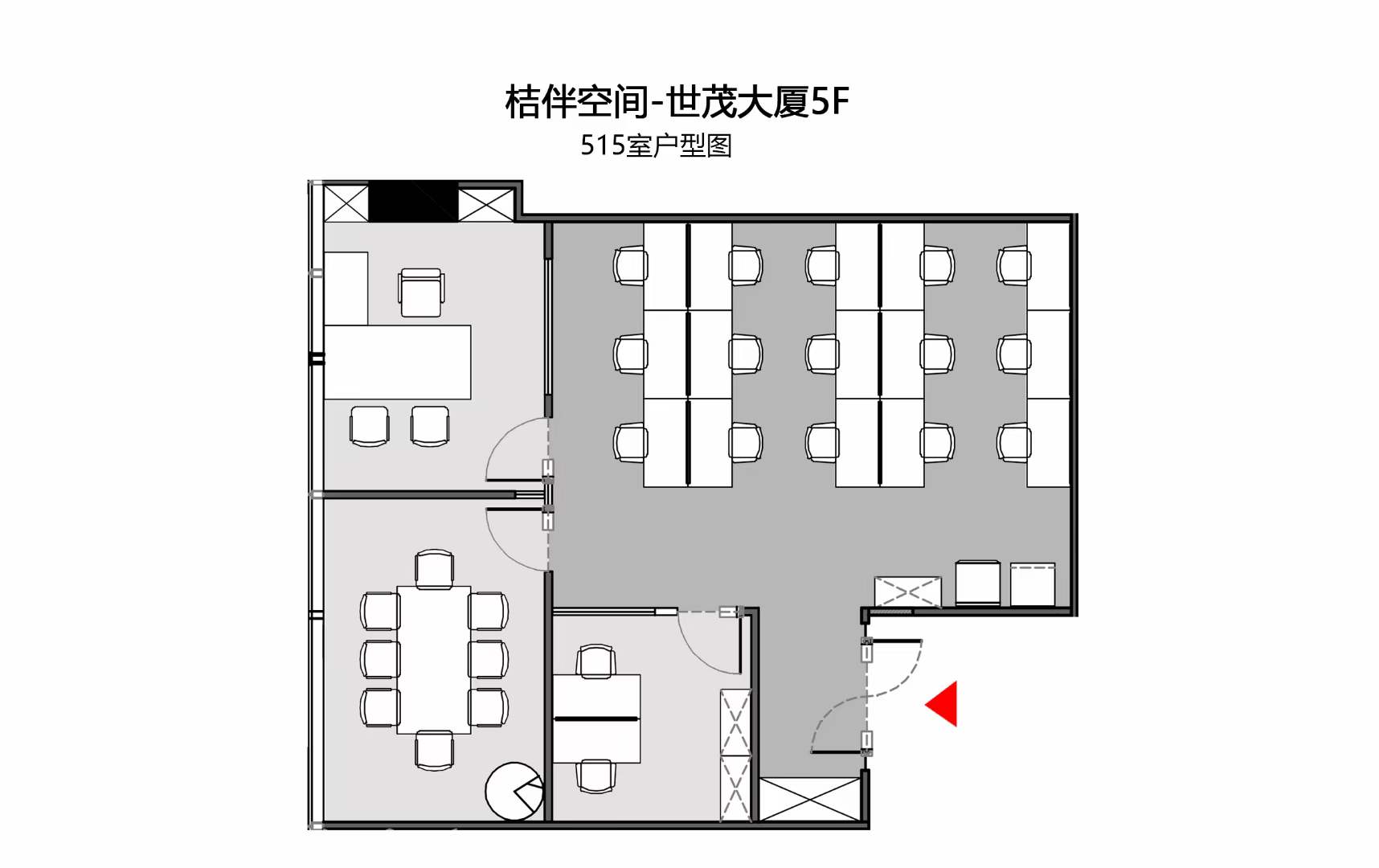 上海世茂大厦出租168平办公室精装修带家具