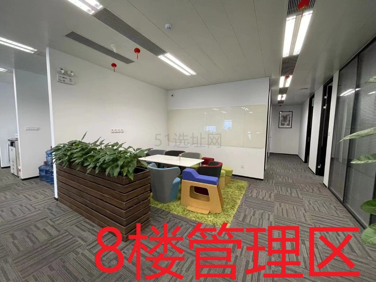 上海华电大厦出租1000平办公室有装修无家具