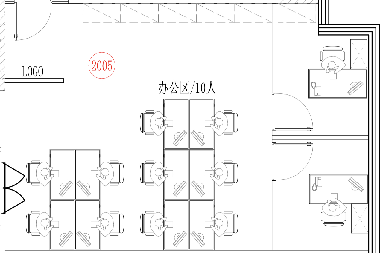 2/11号线江苏路站嘉宁国际大厦出租118平精装修办公室