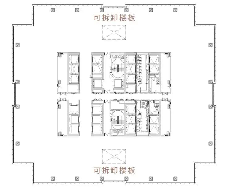 友邦金融中心出租165平办公室精装修带家具