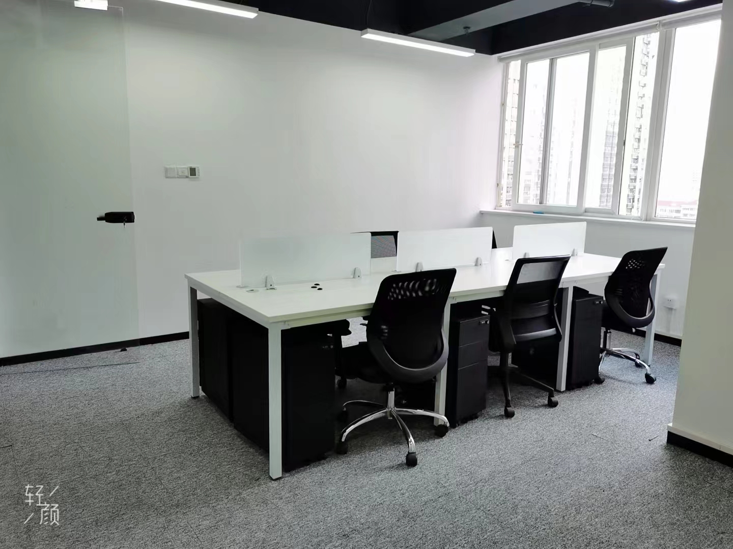 梅山大楼精装修出租6到8人小户型创业办公室，包网络