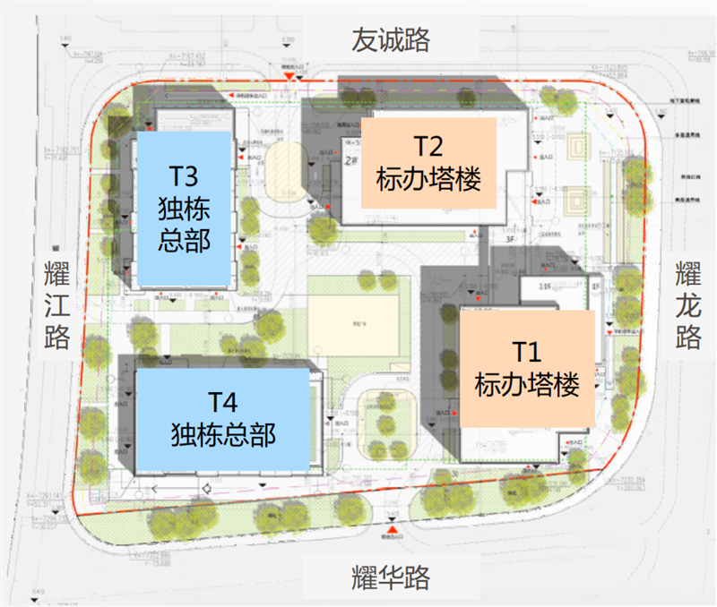 世博耀华商务中心出租23000平的滨江独栋办公室
