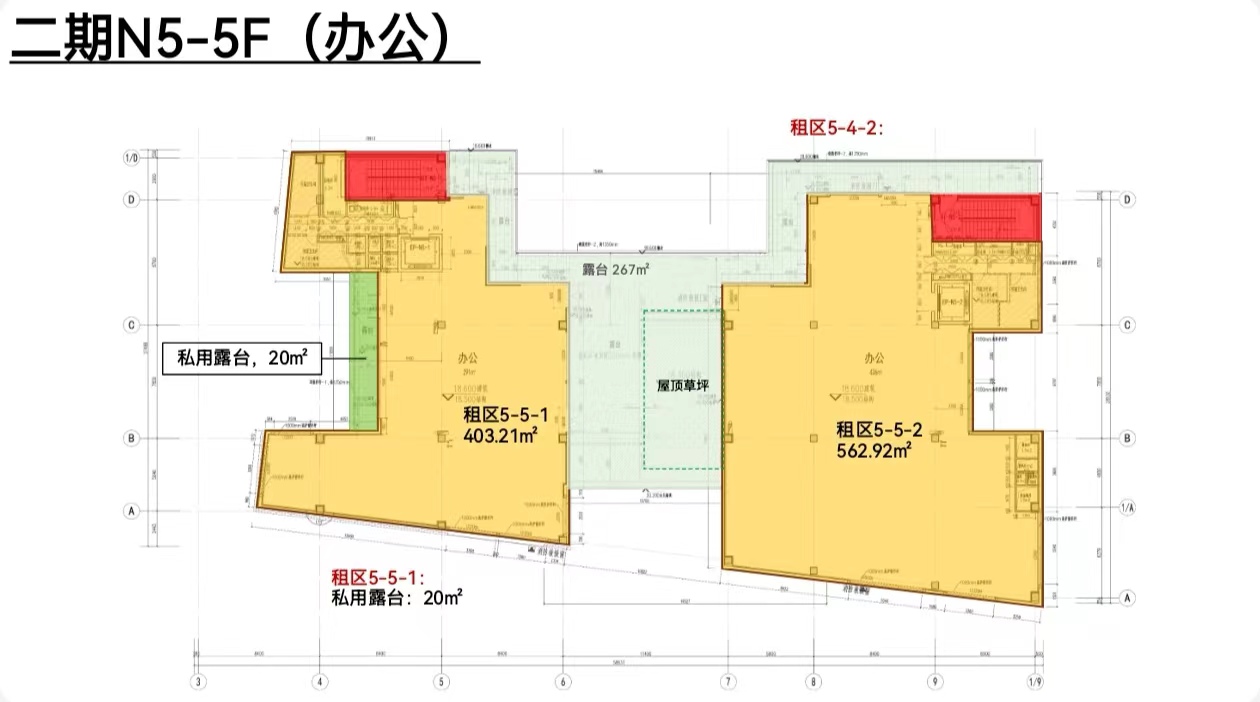 上生新所整栋出租4000平，带装修遗留，现房出租