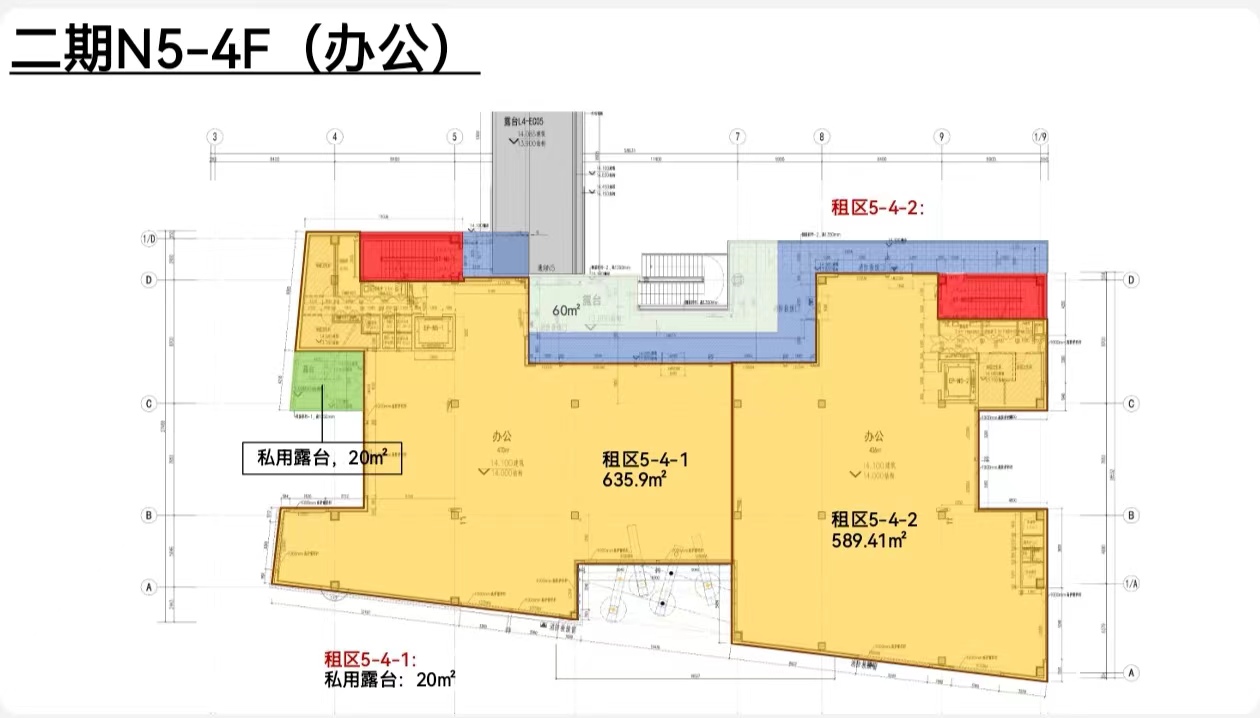 上生新所整栋出租4000平，带装修遗留，现房出租