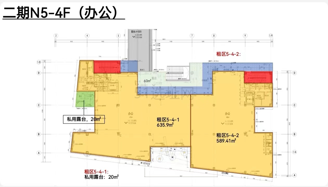 上生新所整栋出租4000平，带装修遗留，现房出租