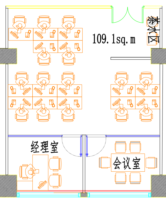 高尚领域出租低区109平，带装修家具出租