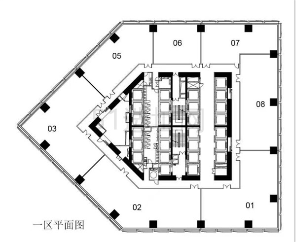 上海SK大厦294平出租带遗留装修