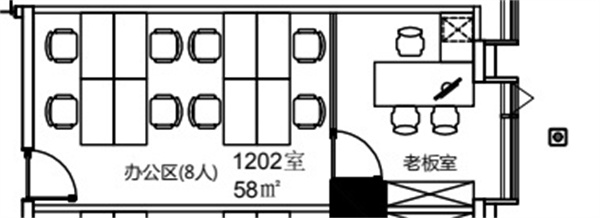 平溪商业广场1211室57平